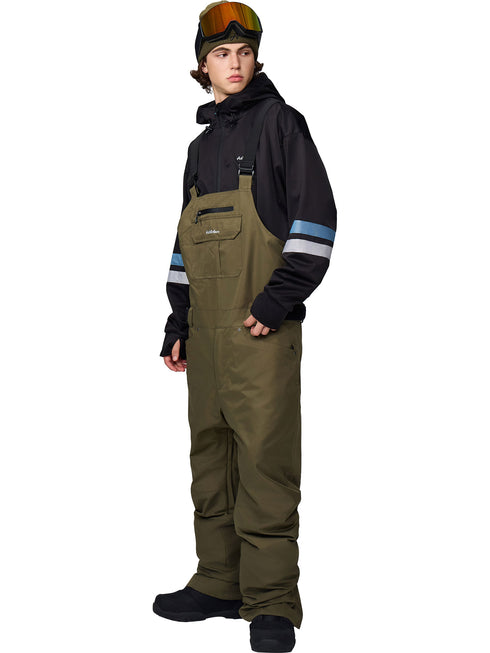 【10月上旬発送予定】 ASHGREEM アッシュグリーム スノーボードウェア ビブパンツ AGP-1340